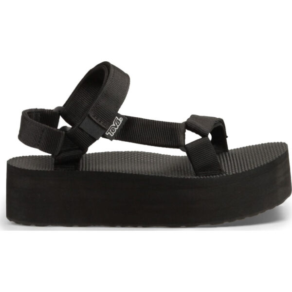 TEVA sandalai Flatform Universal moterims (Juodos)
