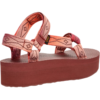 TEVA sandalai Flatform Universal Sunscape moterims (Ruda/Bordo)
