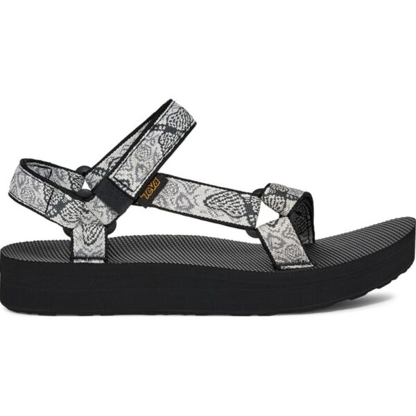 TEVA sandalai Originals Midform moterims (Miško raštai Juoda/Balta)