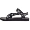 TEVA sandalai Originals "Saulė ir mėnulis" moterims (Juoda/Balta)