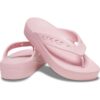 crocs-baya-platform-flip-slepetes-tapkes-per-pirsta Crocs™ Baya Platform Sandal šlepetės (Rožinės)