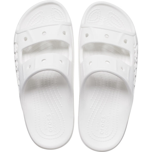 crocs-baya-sandal-baltos-tapkes-moterims Crocs™ Baya Sandal šlepetės (Baltos)