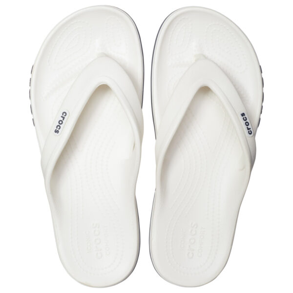 Crocs™ Bayaband Flip šlepetės (Baltos)