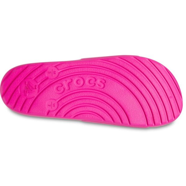 crocs-slide-baseino-tapkes-gumines-tapkes-moterims Crocs™ Slide šlepetės moterims (Rožinės)