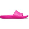 crocs-slide-pink-crush Crocs™ Slide šlepetės moterims (Rožinės)