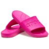 crocs-slide-tapkes-rozines-merginoms-moterims Crocs™ Slide šlepetės moterims (Rožinės)