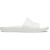 crocs-slide-white Crocs™ Slide šlepetės unisex (Baltos)