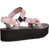 TEVA sandalai Originals Flatform moterims (Alyvinės)