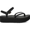 TEVA sandalai Originals Flatform Slim moterims (Juodos)
