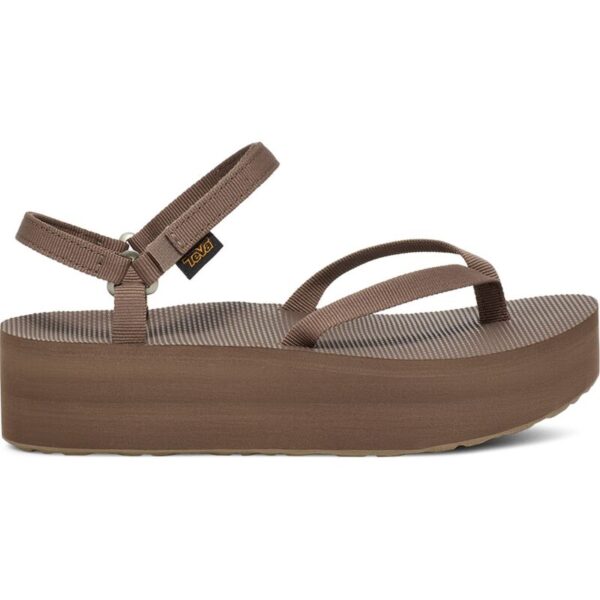 TEVA sandalai Originals Flatform Slim moterims (Rudos)
