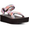 TEVA sandalai Originals Flatform moterims (Alyvinės)