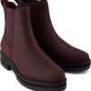 000b2bc10cf58b35af749cfb742eb428 TOMS LEATHER WOMEN'S BENNET BOOT 10021296 Plum