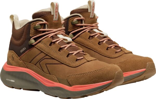 003be30753f03a746dfb9c339484968b Keen Leiki Leather Mid Wp Women's 1031189 Chipmunk/Bison