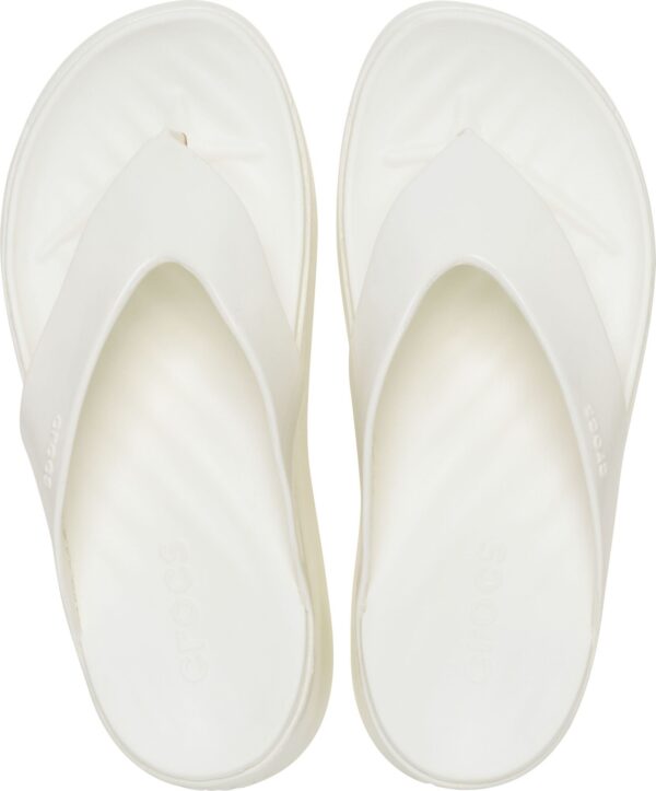 Crocs™ GETAWAY PLATFORM PATENT FLIP Chalk