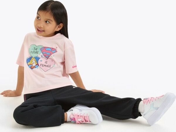02805fd3e59dd3a3be02ce9c2ea11520 DIADORA JU.JOGGER PANT SUPERHEROES Black/Wild Rose