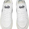 0392c170b96d94b789699a450e3db24c DIADORA Mi Basket Row Cut White/Blue Corsair