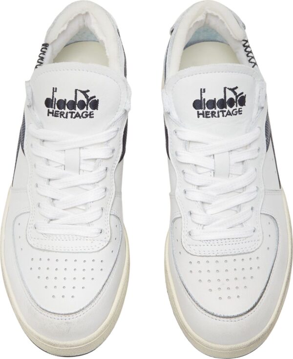 0392c170b96d94b789699a450e3db24c DIADORA Mi Basket Row Cut White/Blue Corsair