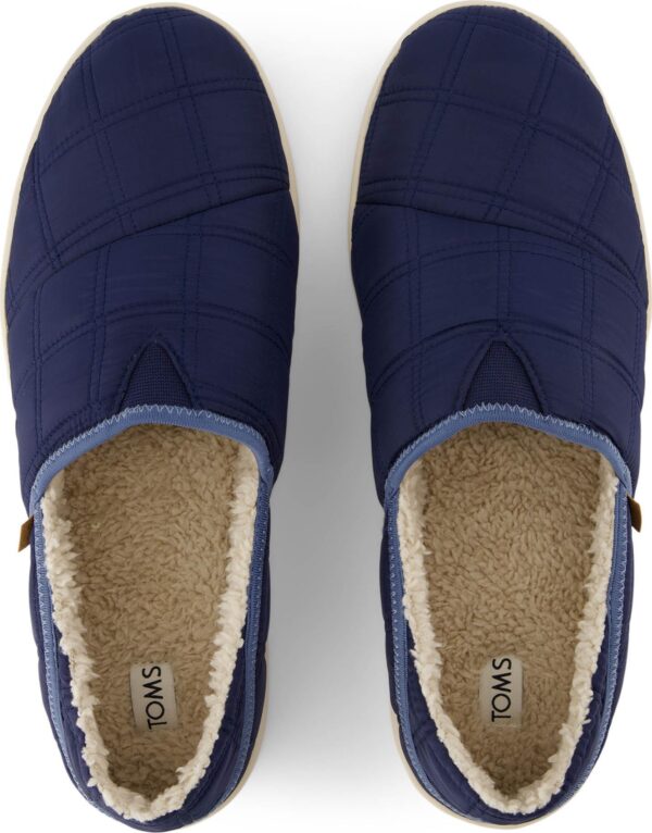 040fa9b49c5f5da2e7c706aca6043aba TOMS QUILTED WOVEN MEN'S SLIPPER 10021385 Navy