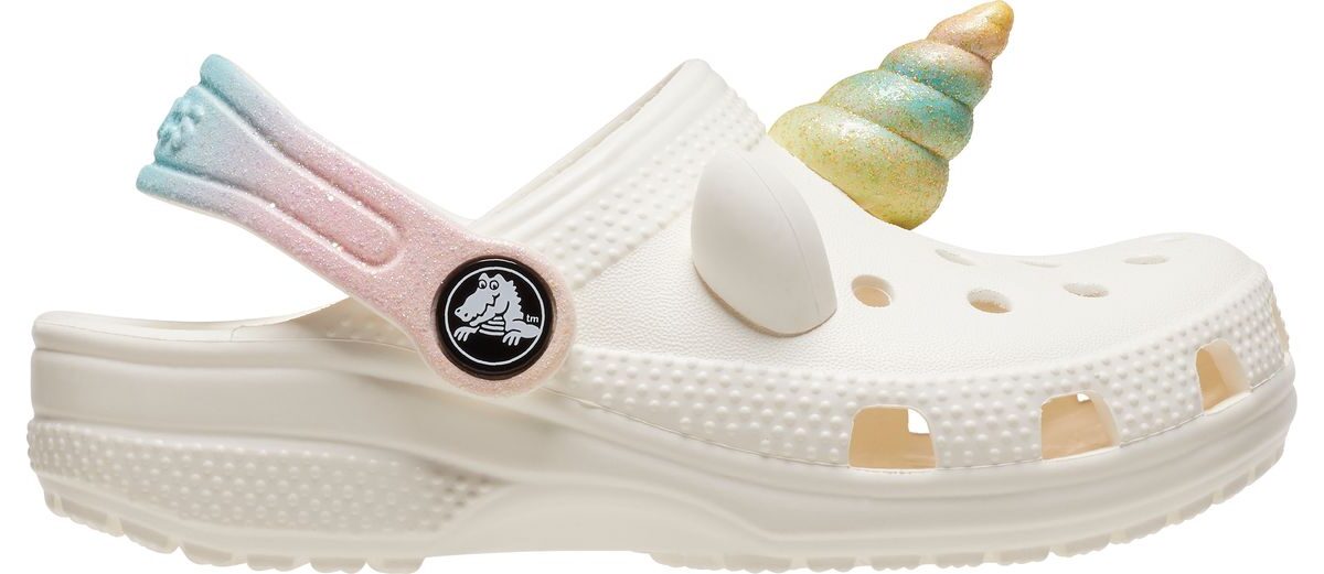 04288f71f962fd1eb1200c44aa241f9c Crocs™ Classic I AM Rainbow Unicorn Clog Chalk