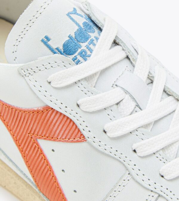 04ca2af4d017f67320b254d492a3324f DIADORA Mi Basket Low Used White/Orange Peel