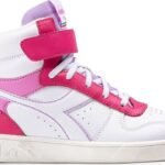 DIADORA Magic Basket Mid Ps Kid's Pink Yarrow/White