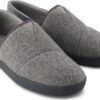 TOMS COZY TWILL MEN'S SLIPPER 10021378 Grey