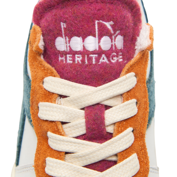 062e48289480f3af79b94a191983e18e DIADORA Mi Basket Row Cut Tennis White/Eden
