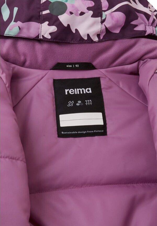 REIMA Puhuri 5100116B žieminis kombinezonas (Bordo/Rožinė)