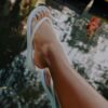 06bd56f24c6f40423f2648e94e29f018 Crocs™ Miami Jelly Round Toe Flip Women's Sky Blue Jelly