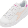 DIADORA Game Step Ps Kid's White/Robinia Violet