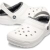 Crocs™ Classic Lined Clog White/Grey