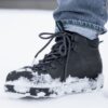NATIVE FITZSIMMONS CITYLITE BLOOM Jiffy Black/Jiffy Black/Victoria Blue Laces