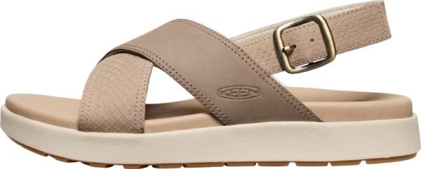 0a20827b84efd4b8b5ff338629d715b7 Keen ELLE LUXE CROSS STRAP 1030522 Plaza Taupe/Brindle
