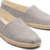 TOMS Recycled Cotton Men Alpargata Rope Grey