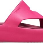 Crocs™ GETAWAY PLATFORM TOE LOOP Dragon Fruit