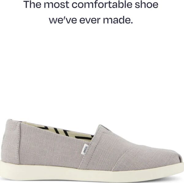 TOMS DRIZZLE GREY HERITAGE CANVAS 10021572 Grey