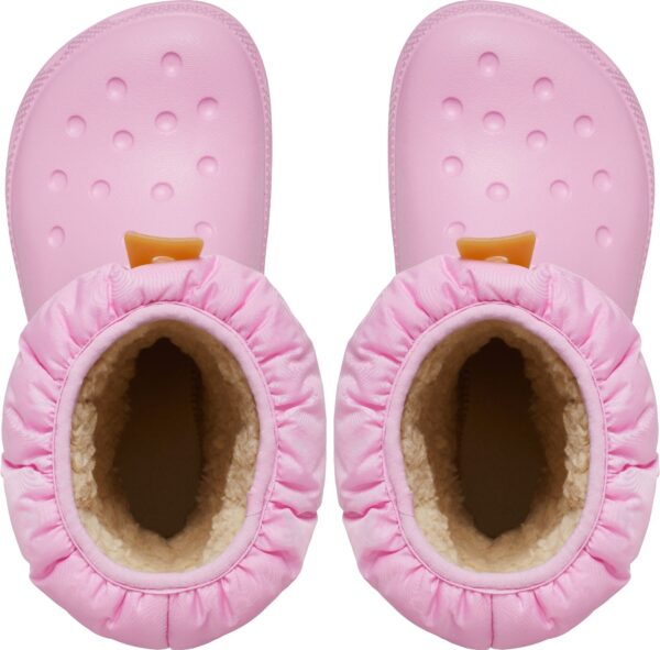 Crocs™ Classic Neo Puff Boot Kid's 207684 Pink Tweed/Gum