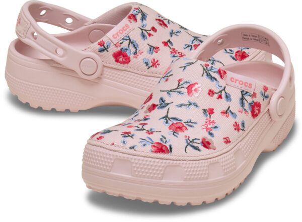 Crocs™ Classic Crafted Floral Clog Cotton Candy
