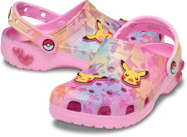 0ff63f7544a3a41b1bd3e974d2b8340c Crocs™ PIKACHU PINK CLASSIC CLOG KID'S Multi