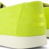TOMS BRIGHT LIME HERITAGE CANVAS 10021924 Medium Green
