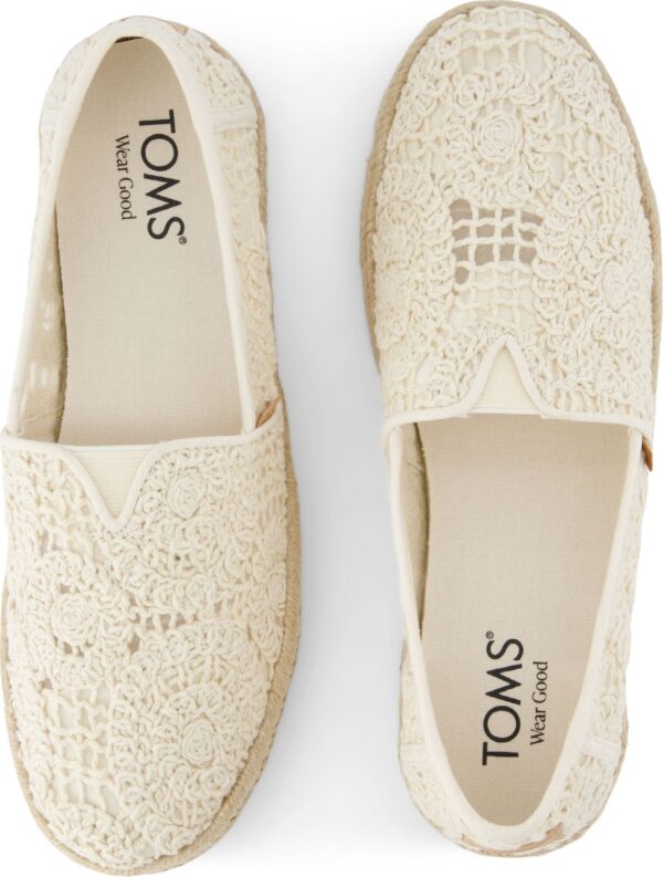 TOMS NATURAL CROCHET LACE 10021941 Natural