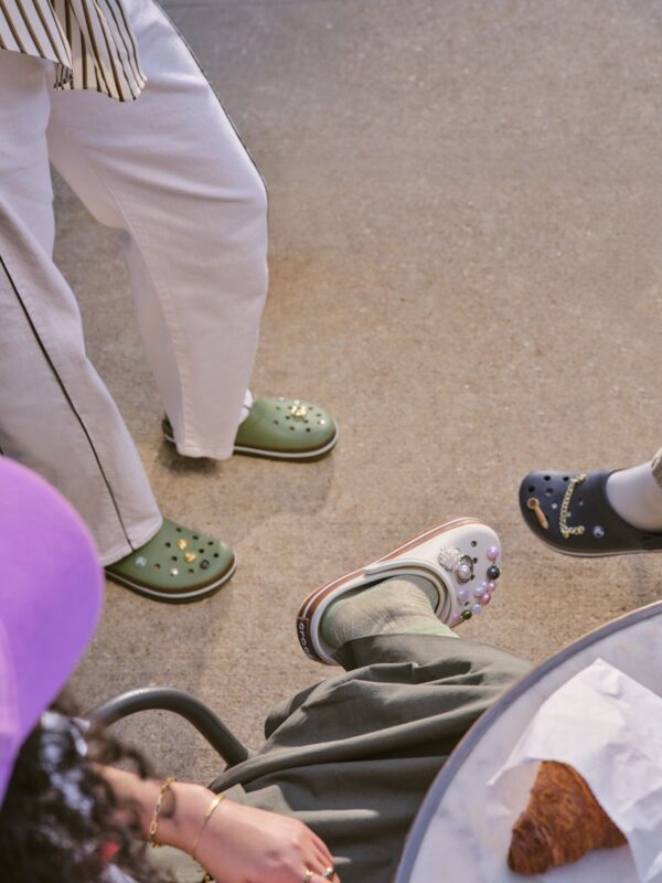 Crocs™ Crocband Gum Clog Summit White