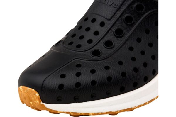 NATIVE Robbie Sugarlite Youth JIFFY BLACK/ SHELL WHITE/ MASH SPECKLE RUBBER