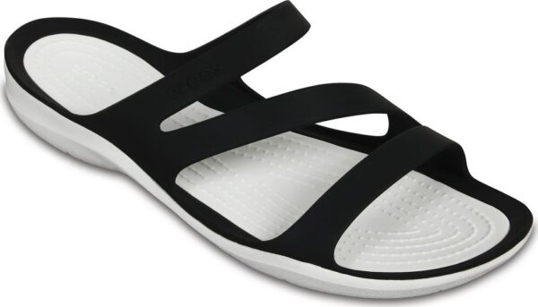 11596885295b3a1fef806bb6d60c1696 Crocs™ Women's Swiftwater Sandal Black/White