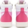 11b7cde148c9530b8149540af1f54a76 DIADORA Magic Basket Mid Ps Kid's Pink Yarrow/White