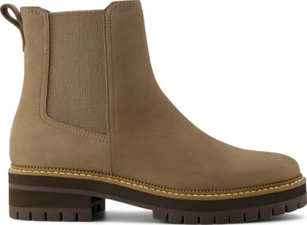 TOMS LEATHER WOMEN'S BENNET BOOT 10021289 Natural