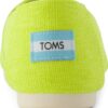 TOMS BRIGHT LIME HERITAGE CANVAS 10021937 Medium Green