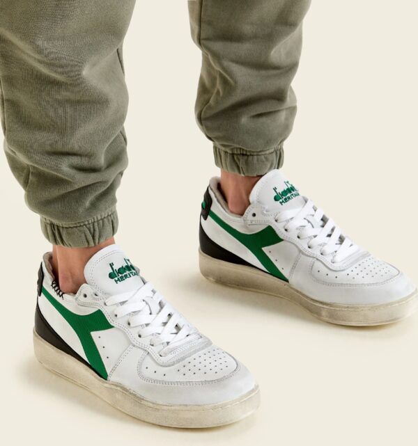 12d085add6a9b12904dd019ad23cc9f6 DIADORA Mi Basket Row Cut White/Jelly Bean/Black