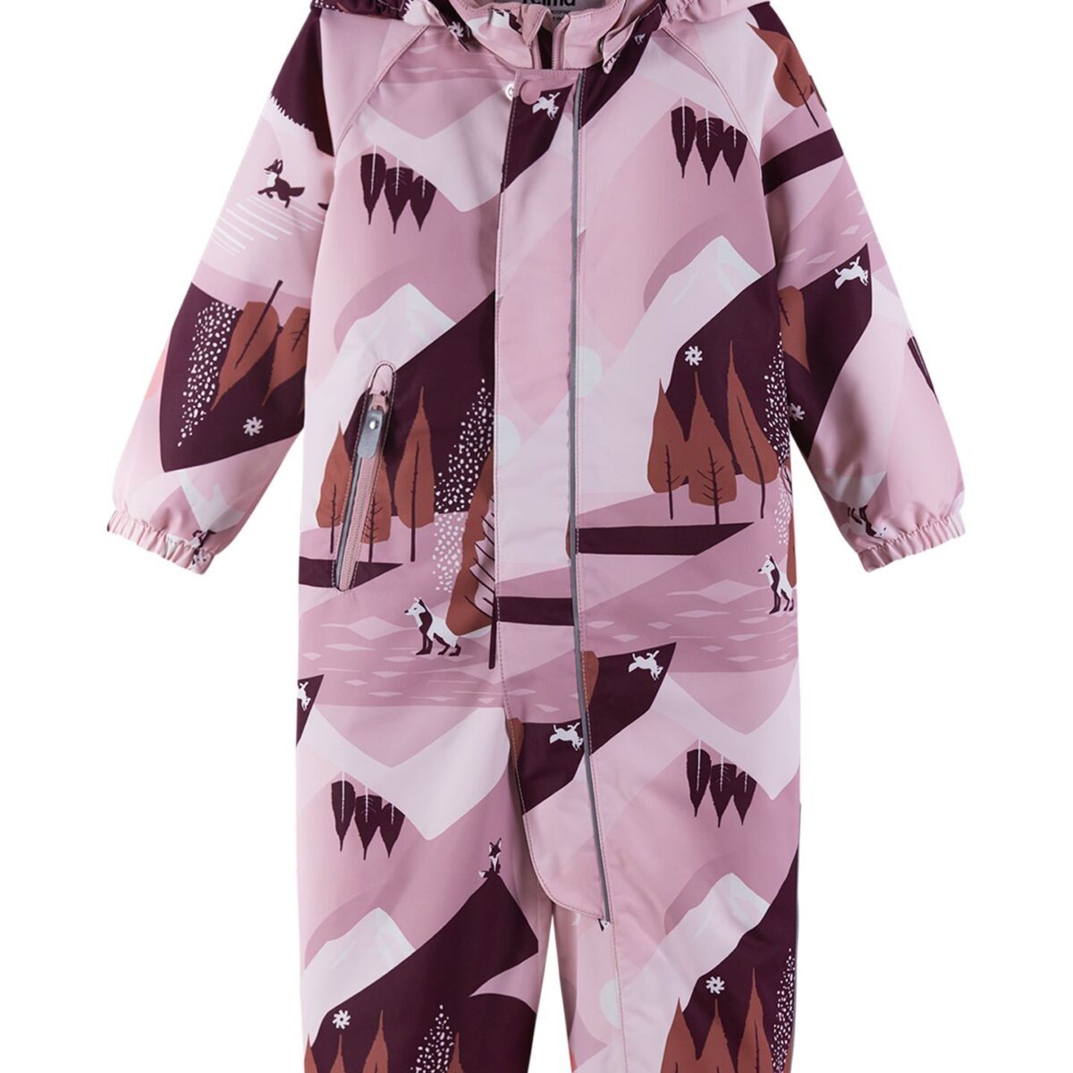 REIMA Puhuri 5100116B Grey Pink 4501