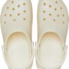 Crocs™ Classic Platform Glitter Clog W Chalk